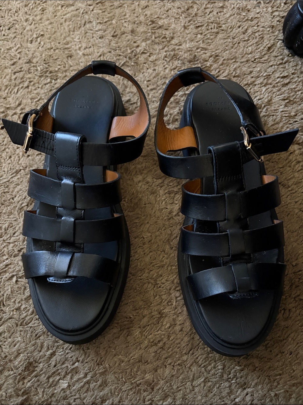 Sezane Allie Low Sandal - Picture 4 of 7